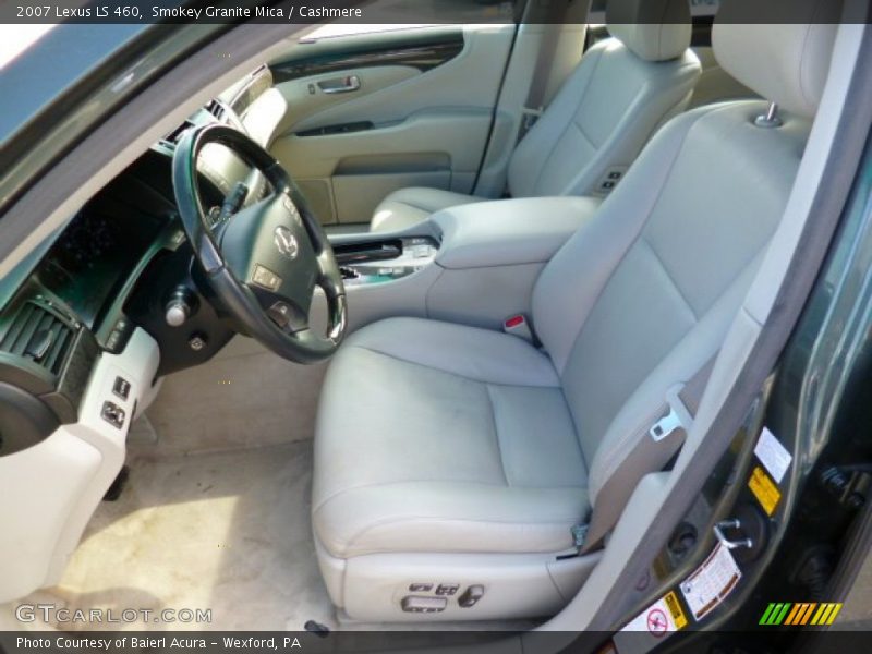Smokey Granite Mica / Cashmere 2007 Lexus LS 460
