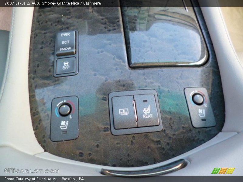 Smokey Granite Mica / Cashmere 2007 Lexus LS 460