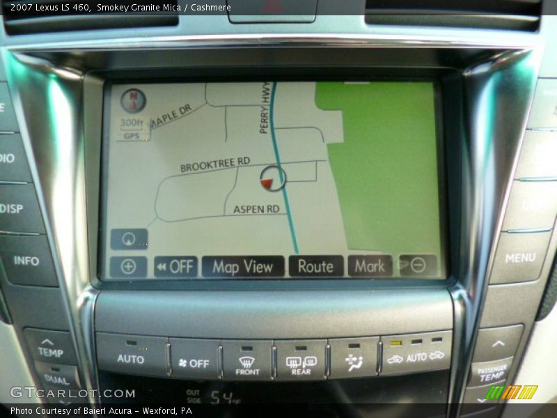 Smokey Granite Mica / Cashmere 2007 Lexus LS 460