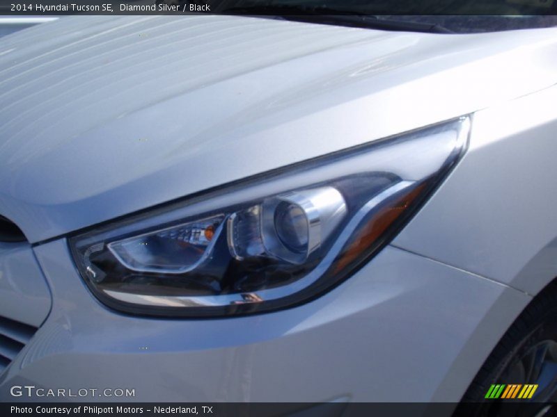 Diamond Silver / Black 2014 Hyundai Tucson SE