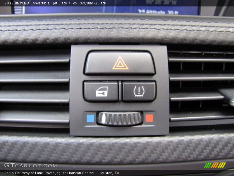 Controls of 2012 M3 Convertible