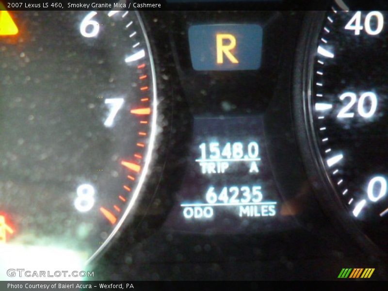 Smokey Granite Mica / Cashmere 2007 Lexus LS 460