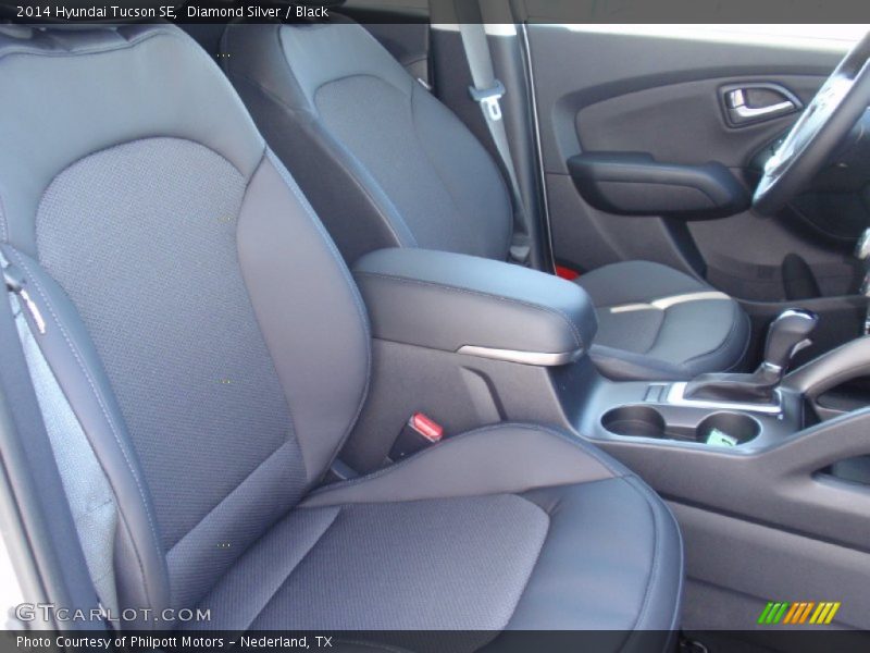 Diamond Silver / Black 2014 Hyundai Tucson SE