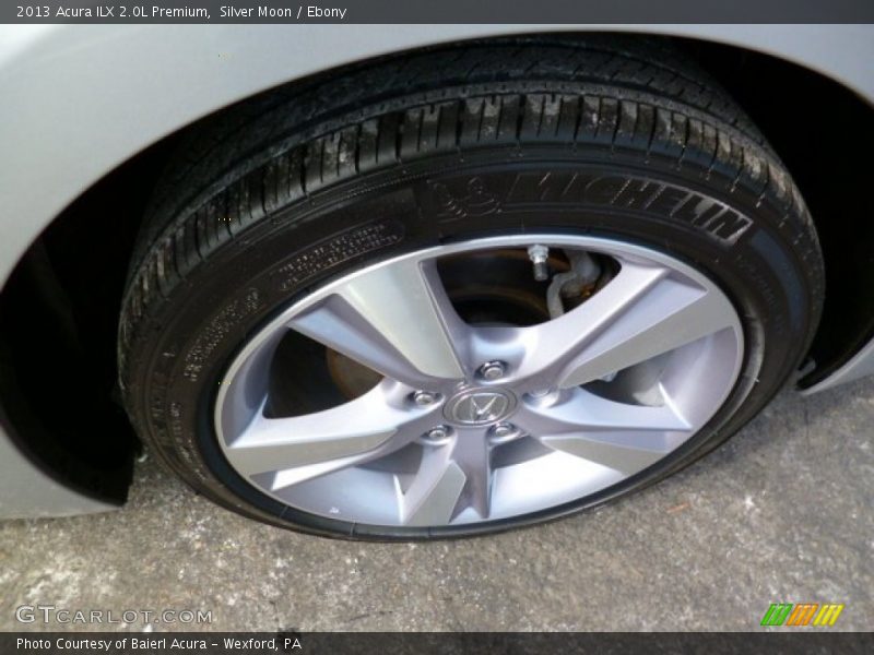 Silver Moon / Ebony 2013 Acura ILX 2.0L Premium