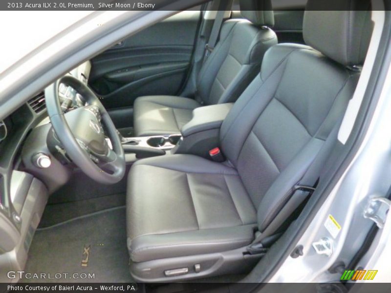 Silver Moon / Ebony 2013 Acura ILX 2.0L Premium