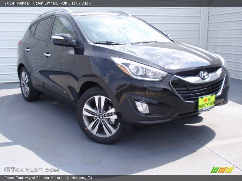 Ash Black / Black 2014 Hyundai Tucson Limited