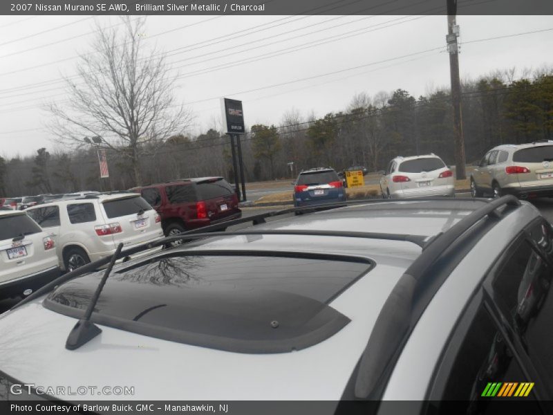 Brilliant Silver Metallic / Charcoal 2007 Nissan Murano SE AWD
