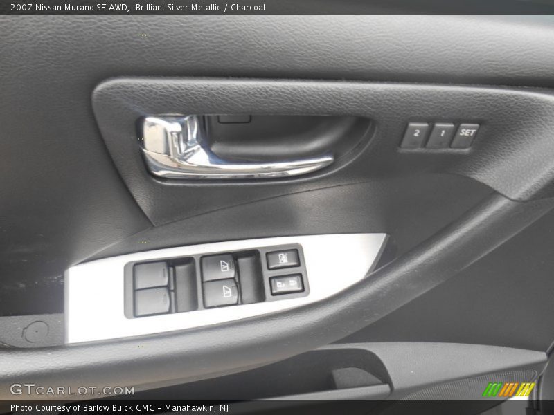 Brilliant Silver Metallic / Charcoal 2007 Nissan Murano SE AWD