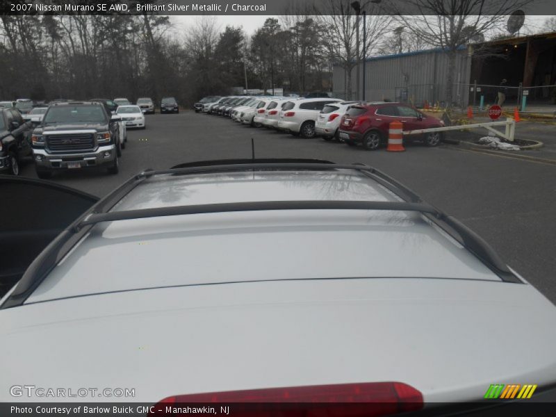 Brilliant Silver Metallic / Charcoal 2007 Nissan Murano SE AWD
