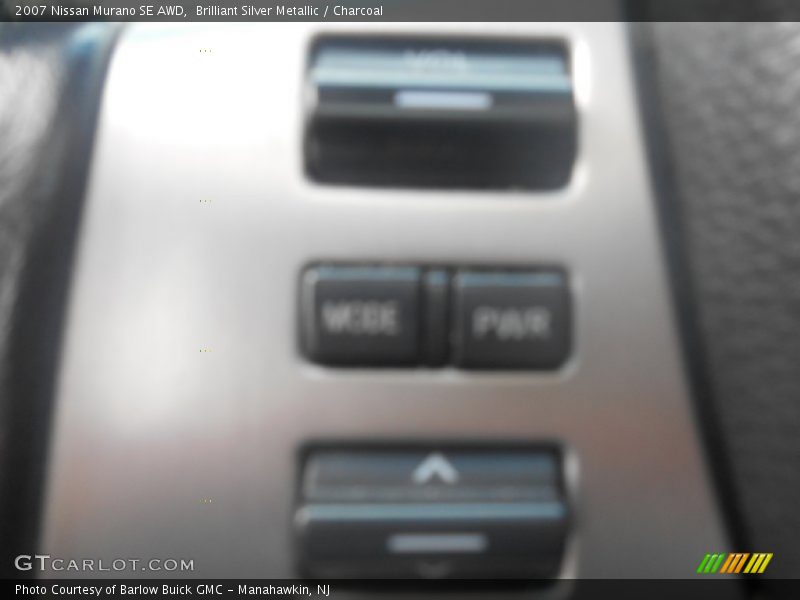 Brilliant Silver Metallic / Charcoal 2007 Nissan Murano SE AWD
