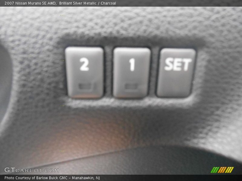 Brilliant Silver Metallic / Charcoal 2007 Nissan Murano SE AWD