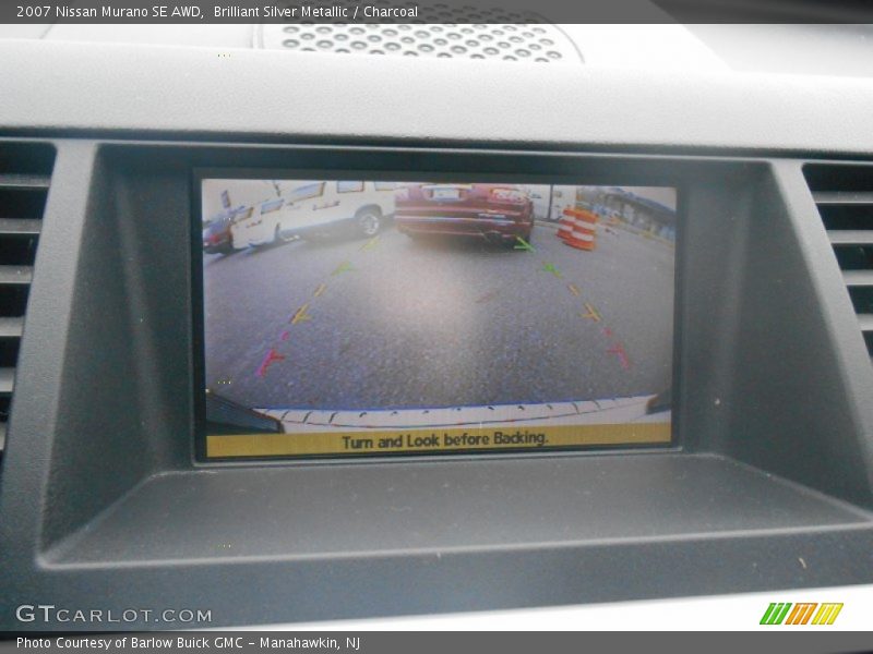 Brilliant Silver Metallic / Charcoal 2007 Nissan Murano SE AWD