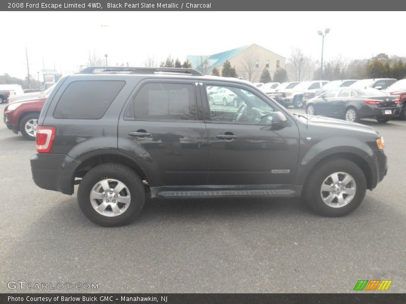 Black Pearl Slate Metallic / Charcoal 2008 Ford Escape Limited 4WD
