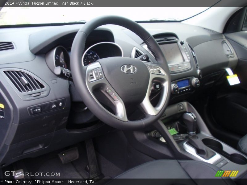 Ash Black / Black 2014 Hyundai Tucson Limited