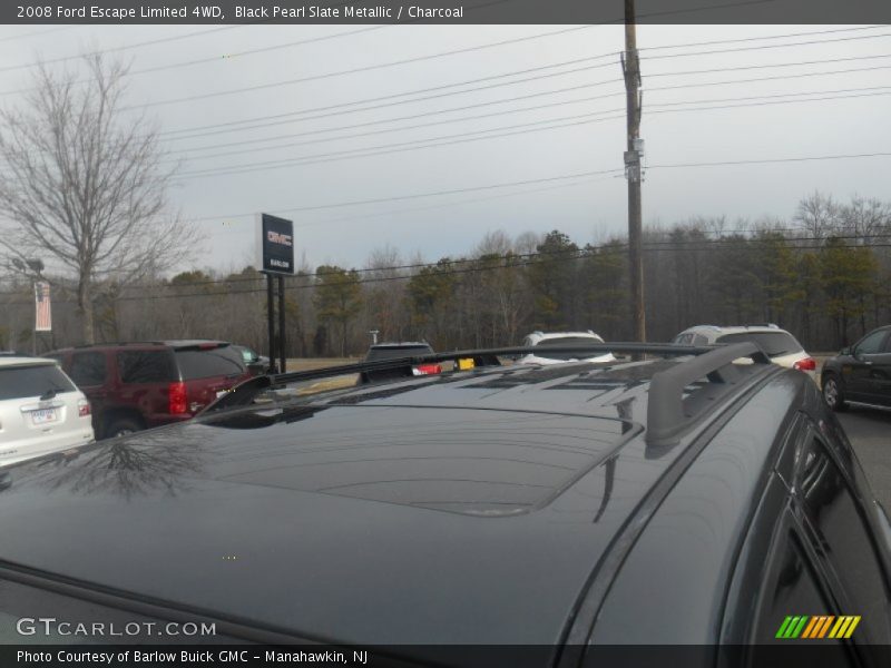 Black Pearl Slate Metallic / Charcoal 2008 Ford Escape Limited 4WD