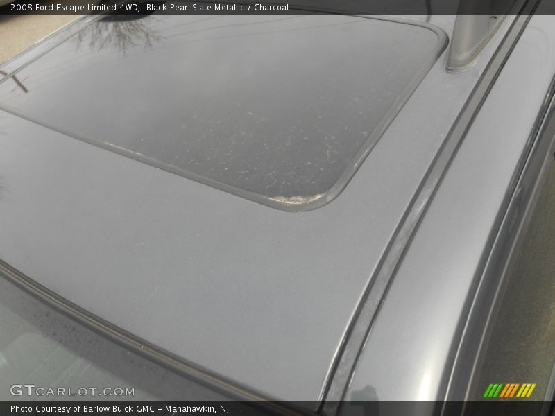 Black Pearl Slate Metallic / Charcoal 2008 Ford Escape Limited 4WD