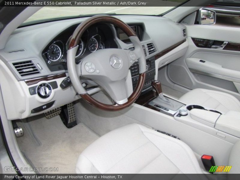  2011 E 550 Cabriolet Ash/Dark Grey Interior