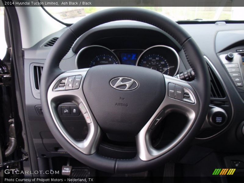 Ash Black / Black 2014 Hyundai Tucson Limited