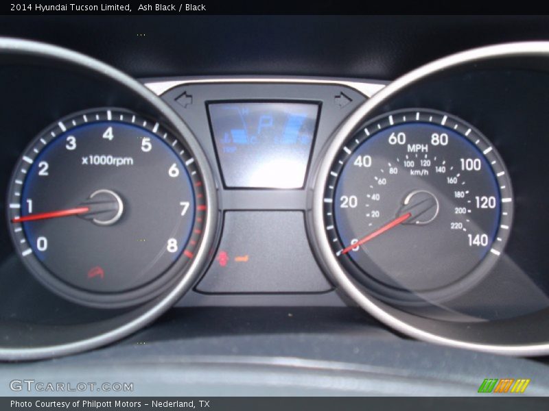 Ash Black / Black 2014 Hyundai Tucson Limited
