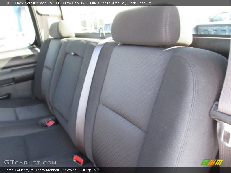 Blue Granite Metallic / Dark Titanium 2012 Chevrolet Silverado 1500 LS Crew Cab 4x4