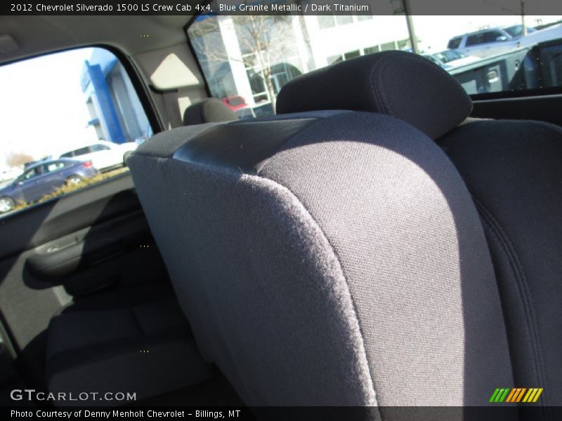 Blue Granite Metallic / Dark Titanium 2012 Chevrolet Silverado 1500 LS Crew Cab 4x4