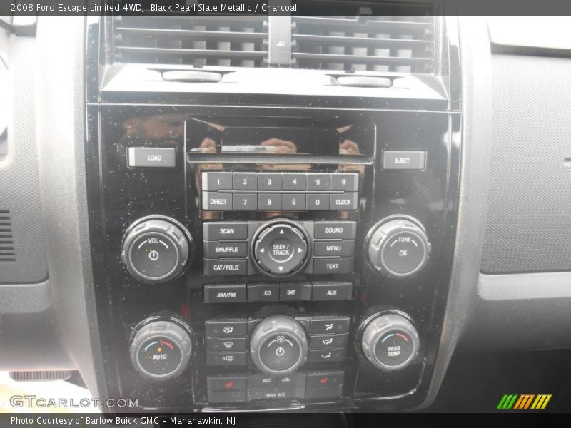 Black Pearl Slate Metallic / Charcoal 2008 Ford Escape Limited 4WD