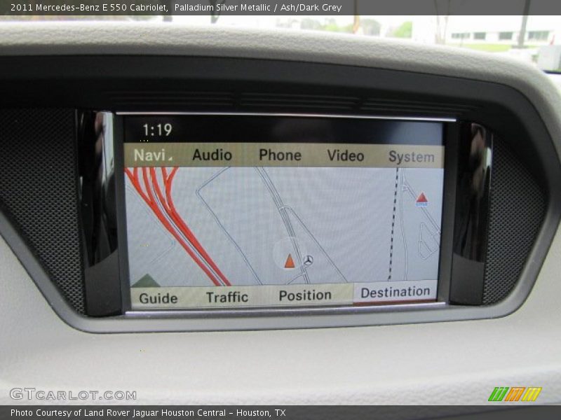 Navigation of 2011 E 550 Cabriolet