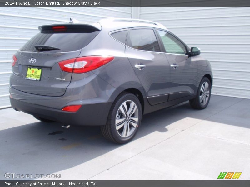 Shadow Gray / Black 2014 Hyundai Tucson Limited