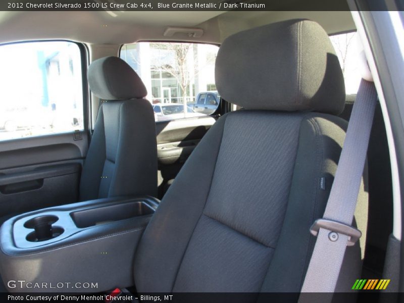 Blue Granite Metallic / Dark Titanium 2012 Chevrolet Silverado 1500 LS Crew Cab 4x4