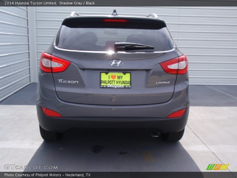 Shadow Gray / Black 2014 Hyundai Tucson Limited