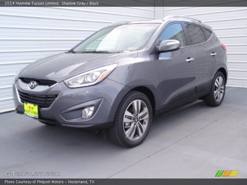 Shadow Gray / Black 2014 Hyundai Tucson Limited