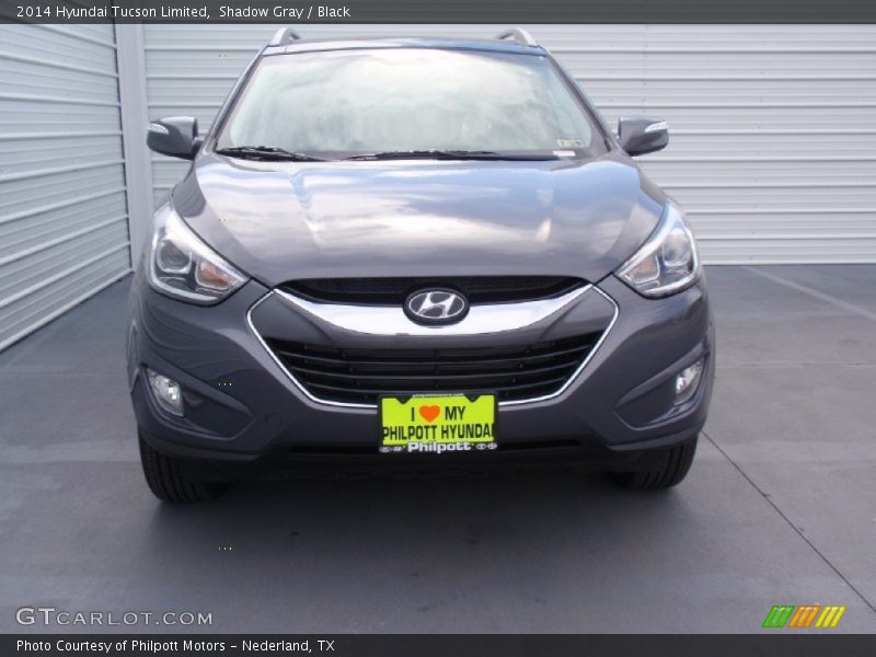 Shadow Gray / Black 2014 Hyundai Tucson Limited
