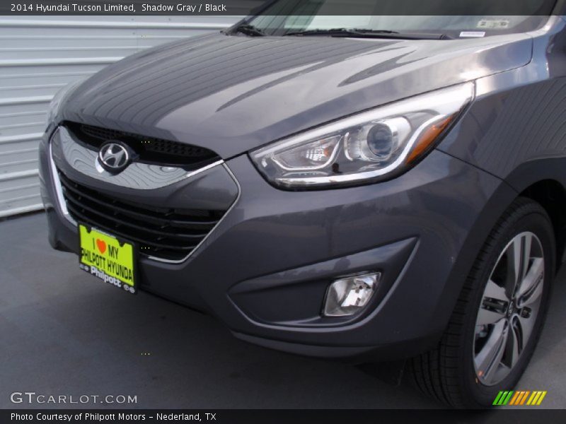 Shadow Gray / Black 2014 Hyundai Tucson Limited