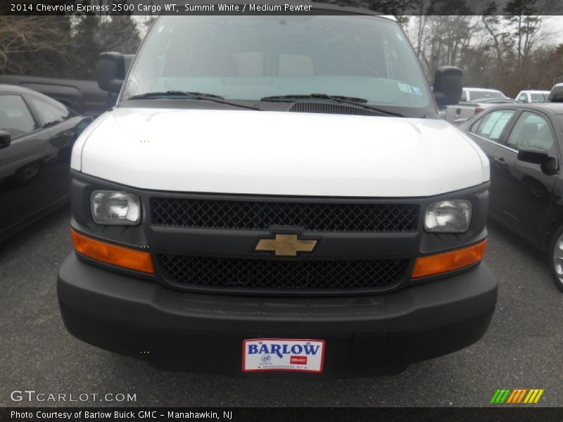 Summit White / Medium Pewter 2014 Chevrolet Express 2500 Cargo WT
