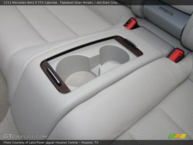 Palladium Silver Metallic / Ash/Dark Grey 2011 Mercedes-Benz E 550 Cabriolet