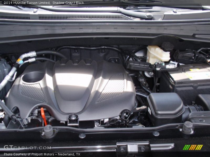Shadow Gray / Black 2014 Hyundai Tucson Limited