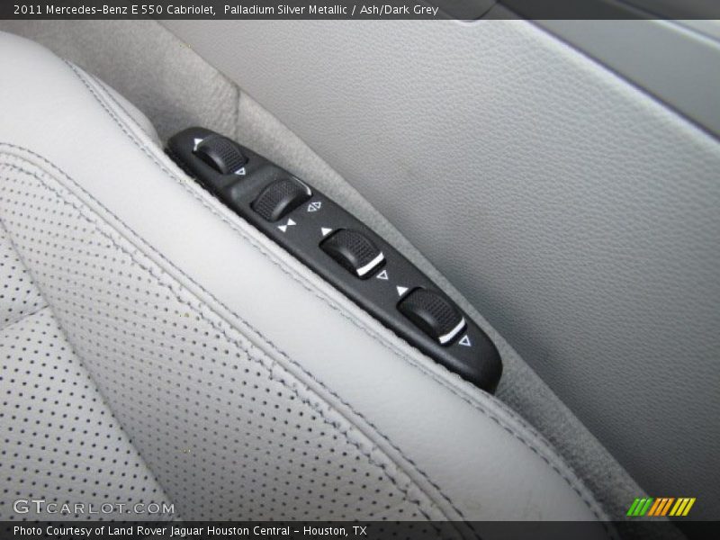 Palladium Silver Metallic / Ash/Dark Grey 2011 Mercedes-Benz E 550 Cabriolet