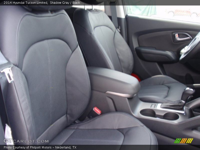 Shadow Gray / Black 2014 Hyundai Tucson Limited