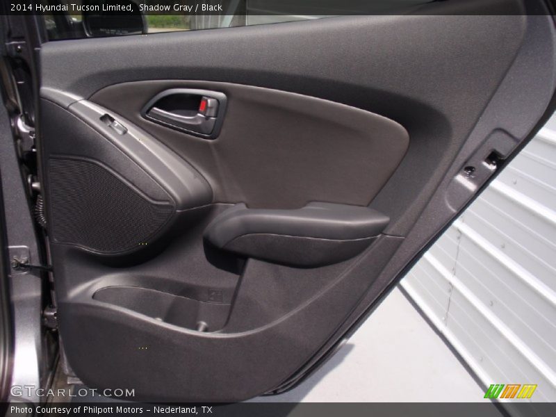 Shadow Gray / Black 2014 Hyundai Tucson Limited