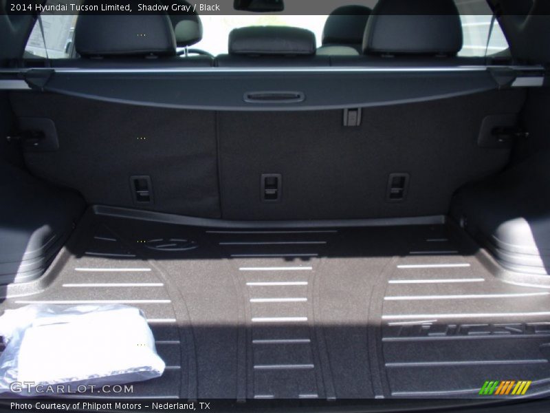 Shadow Gray / Black 2014 Hyundai Tucson Limited