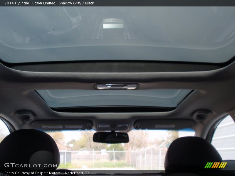 Shadow Gray / Black 2014 Hyundai Tucson Limited