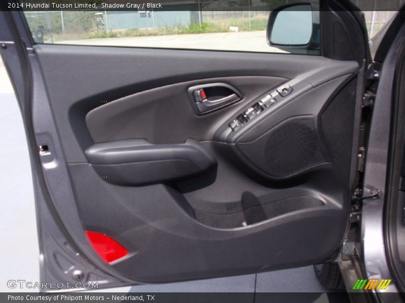 Shadow Gray / Black 2014 Hyundai Tucson Limited