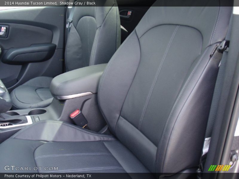 Shadow Gray / Black 2014 Hyundai Tucson Limited