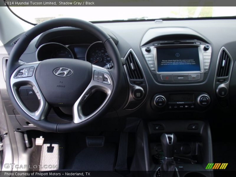 Shadow Gray / Black 2014 Hyundai Tucson Limited