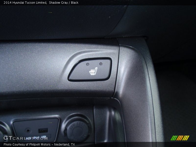 Shadow Gray / Black 2014 Hyundai Tucson Limited