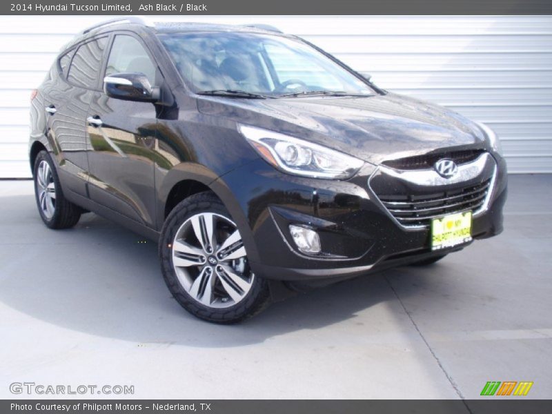 Ash Black / Black 2014 Hyundai Tucson Limited