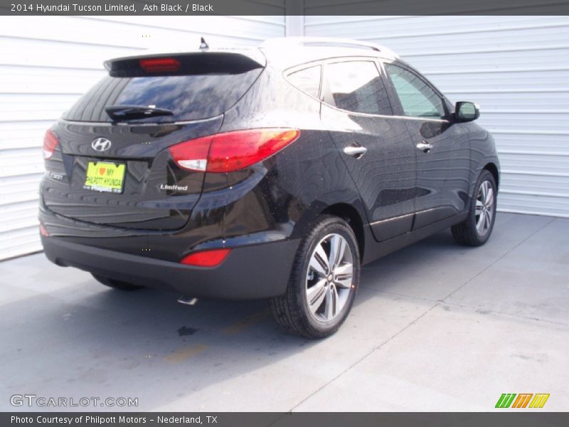 Ash Black / Black 2014 Hyundai Tucson Limited