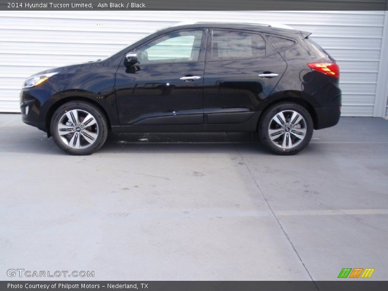 Ash Black / Black 2014 Hyundai Tucson Limited