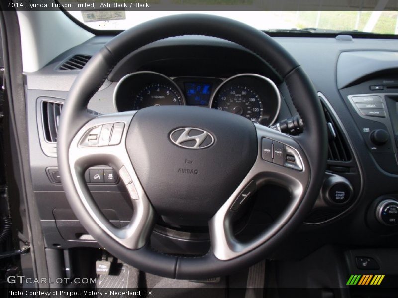 Ash Black / Black 2014 Hyundai Tucson Limited