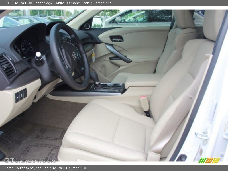 White Diamond Pearl / Parchment 2014 Acura RDX Technology